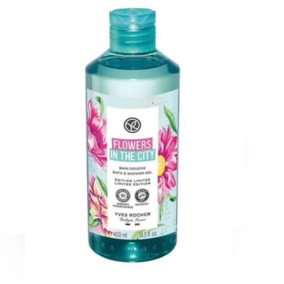 Yves Rocher Flowers In The City Shower Gel Limited Edition 400ml - Picture 1 of 3